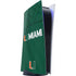 University of Miami Green Jersey PS5 Digital Edition Console Skin