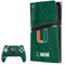 University of Miami Green Jersey PS5 Pro Bundle Skin
