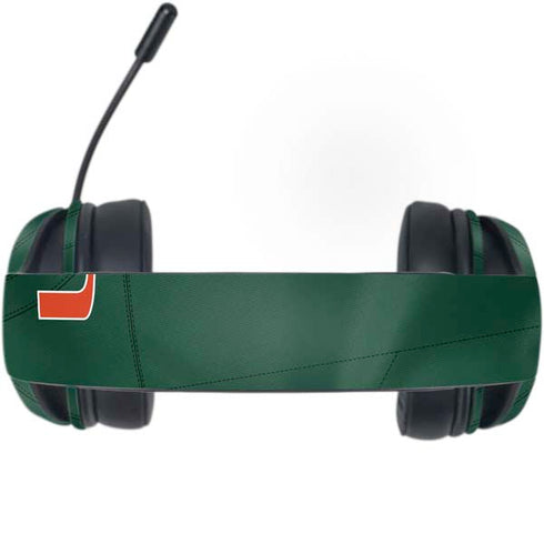 University of Miami Green Jersey Razer Kraken X Skin
