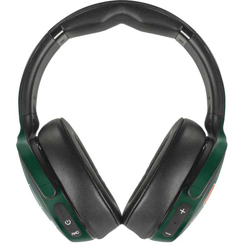 University of Miami Green Jersey Skullcandy Venue Skin