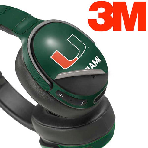 University of Miami Green Jersey Skullcandy Venue Skin