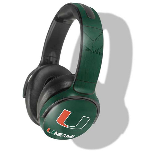 University of Miami Green Jersey Skullcandy Venue Skin