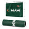University of Miami Green Jersey Gaming Mouse Pad