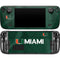 University of Miami Green Jersey Steam Deck Handheld Gaming Computer Skin
