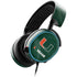 University of Miami Green Jersey SteelSeries Arctis 3 Skin