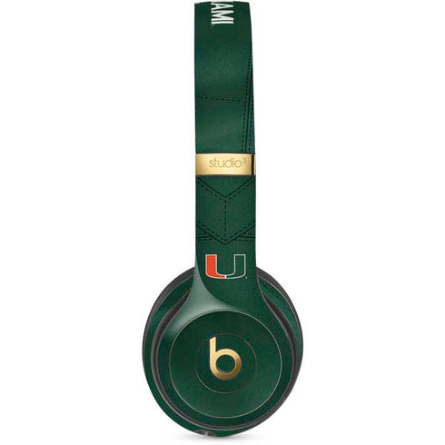 University of Miami Green Jersey Studio Wireless 3 Skin
