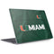 University of Miami Green Jersey Surface Laptop 2 Skin