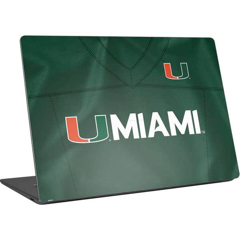 University of Miami Green Jersey Surface Laptop 4 15in Skin