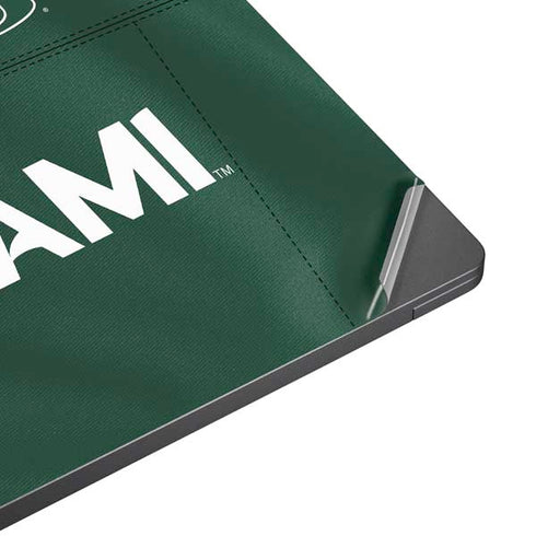 University of Miami Green Jersey Surface Laptop 7 13.8in Skin