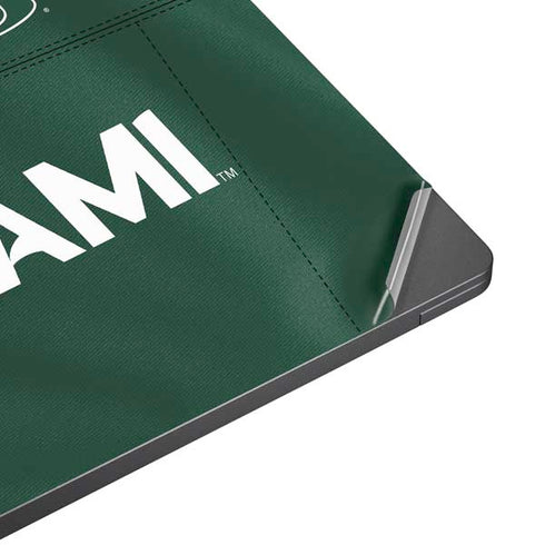 University of Miami Green Jersey Surface Laptop 7 15in Skin
