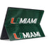 University of Miami Green Jersey Surface Pro 7 Skin