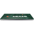 University of Miami Green Jersey Universal Laptop 11in (8.8 x 6.2in) Skin