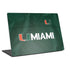 University of Miami Green Jersey Universal Laptop 12in (9.8 x 6.8in) Skin