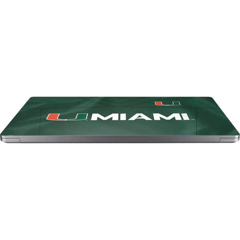 University of Miami Green Jersey Universal Laptop 13in (10.6 x 7.6in) Skin