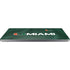 University of Miami Green Jersey Laptop Skins