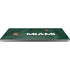 University of Miami Green Jersey Universal Laptop 16.6in (13.4 x 9.7in) Skin