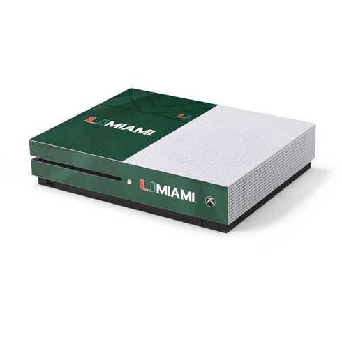 University of Miami Green Jersey Xbox One Skins