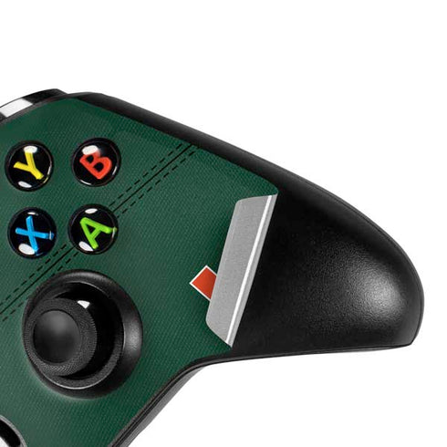University of Miami Green Jersey Xbox One S Controller Skin