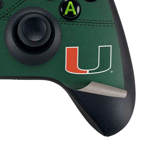 University of Miami Green Jersey Xbox Series X Bundle Skin