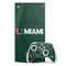 University of Miami Green Jersey XBox Series X Digital Edition Bundle Skin