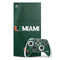 University of Miami Green Jersey Xbox Series X Skins