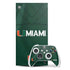 University of Miami Green Jersey Xbox Series X Skins