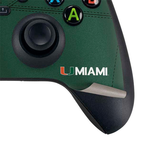 University of Miami Green Jersey XBox Series X Digital Edition Bundle Skin