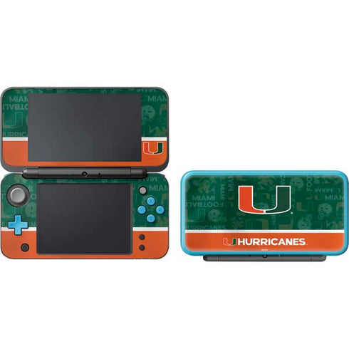 University of Miami U Hurricanes Nintendo 2DS XL (2017) Skin