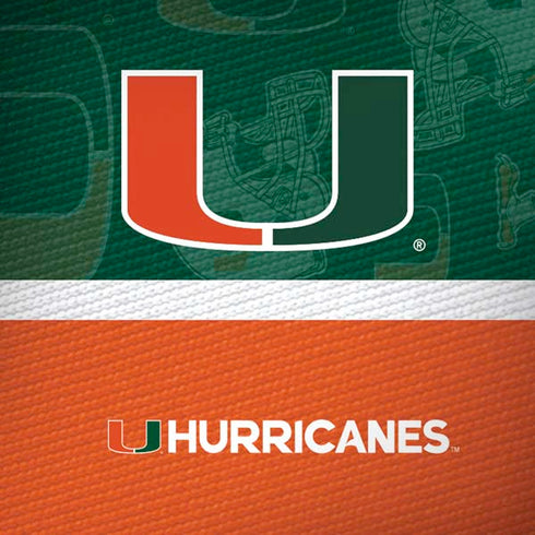 University of Miami U Hurricanes Amazon Echo Skin