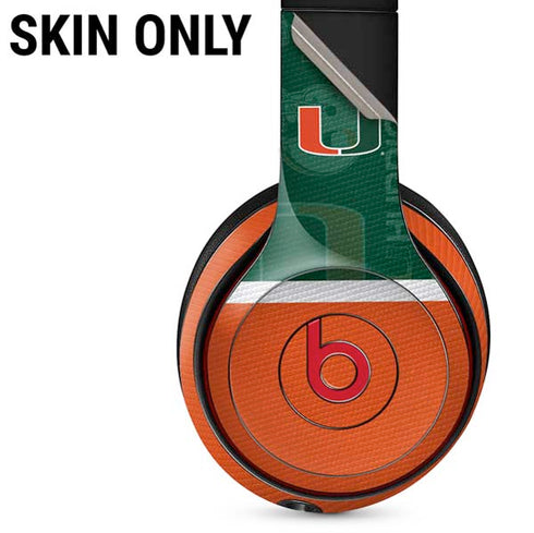 University of Miami U Hurricanes Beats Solo 3 Wireless Skin
