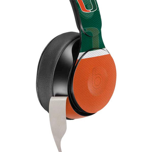 University of Miami U Hurricanes Beats Solo Pro Skin