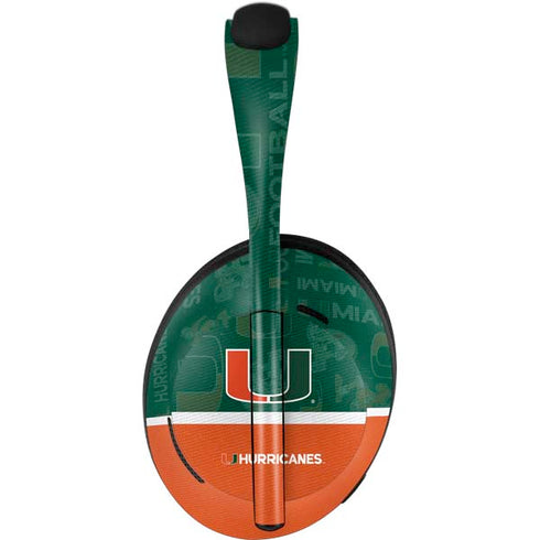 University of Miami U Hurricanes Bose Noise Cancelling Headphones 700 Skin
