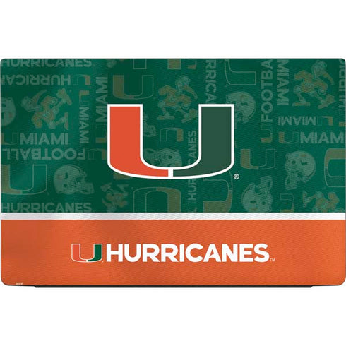 University of Miami U Hurricanes Dell Vostro Skin