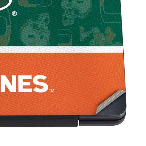 University of Miami U Hurricanes Dell Vostro Skin