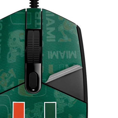 University of Miami U Hurricanes G203 Prodigy RGB Wired Gaming Mouse Skin