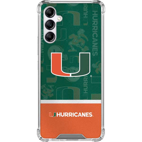 University of Miami U Hurricanes Gabb Phone 4 Clear Case