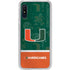 University of Miami U Hurricanes Galaxy A10e Clear Case