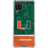 University of Miami U Hurricanes Galaxy A12 Clear Case