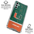 University of Miami U Hurricanes Galaxy A13 5G Clear Case