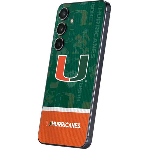 University of Miami U Hurricanes Galaxy A16 5G Skin