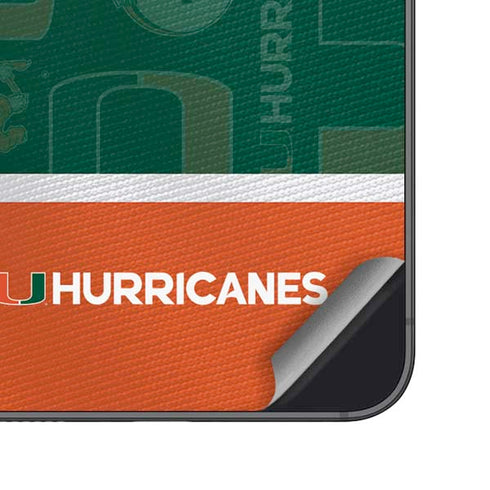 University of Miami U Hurricanes Galaxy A16 5G Skin
