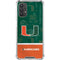 University of Miami U Hurricanes Galaxy A32 5G Clear Case