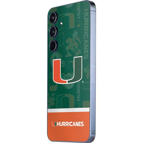 University of Miami U Hurricanes Galaxy A36 5G Skin