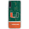 University of Miami U Hurricanes Galaxy A50 Clear Case