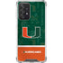University of Miami U Hurricanes Galaxy A52 5G Clear Case