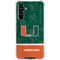 University of Miami U Hurricanes Galaxy A54 5G Clear Case