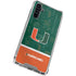 University of Miami U Hurricanes Galaxy A54 5G Clear Case