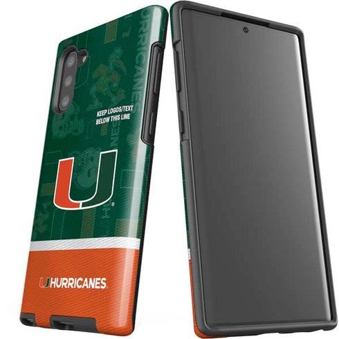 University of Miami U Hurricanes Galaxy Note 10 Pro Case