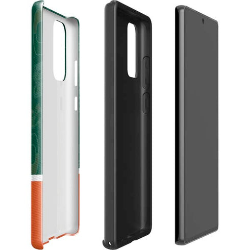 University of Miami U Hurricanes Galaxy Note20 5G Pro Case