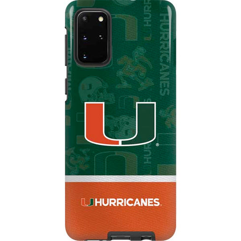 University of Miami U Hurricanes Galaxy S20 Plus Pro Case